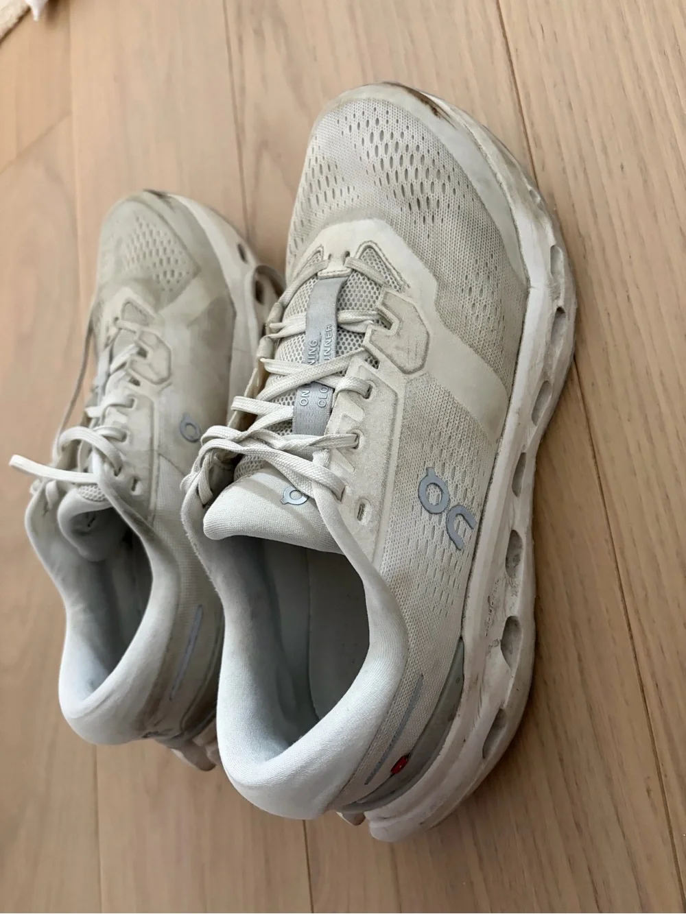 On Running Men's White/Off-White Running Sneakers